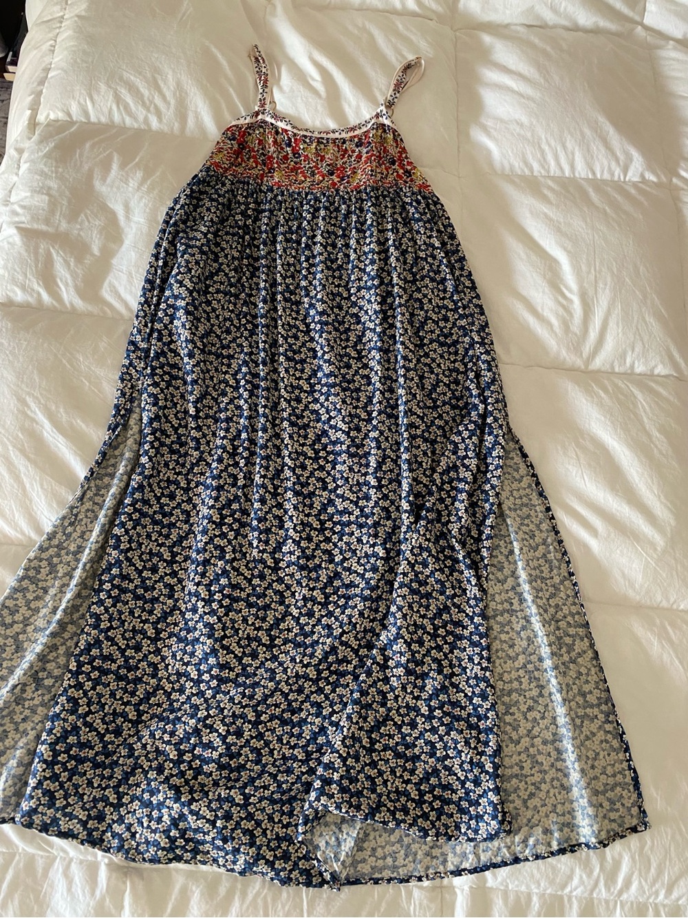 Cottage-core Floral Dress
